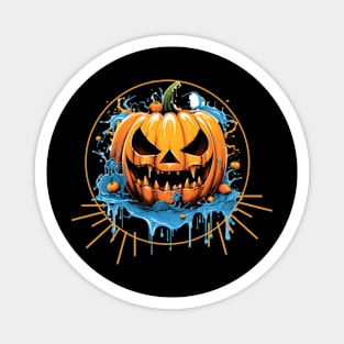 Hallowen scary pumpkin gifts Magnet